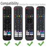 Silicone Protective Cover Anti-Slip Remote Control Washable with Detachable Anti-Lost Lanyard for Hisense EN2A30 EN2P30H EN2J30H