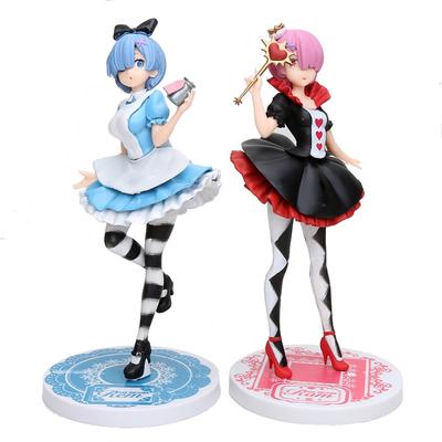 Anime figurka Rem Život v jiném světě od nula akční figurky Ram/Rem v říši divů model Toy
