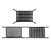 Car Ceiling Cargo Mesh Net Storage Pocket Vehicle Interior Accessories Durable Car Roof Organizer for Car with 4 Handles