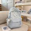 Schoolbag Junior High School High School Student Schoolbag Female Cute Bow Kitten Backpack College Style Cartoon Small Fresh Backpack