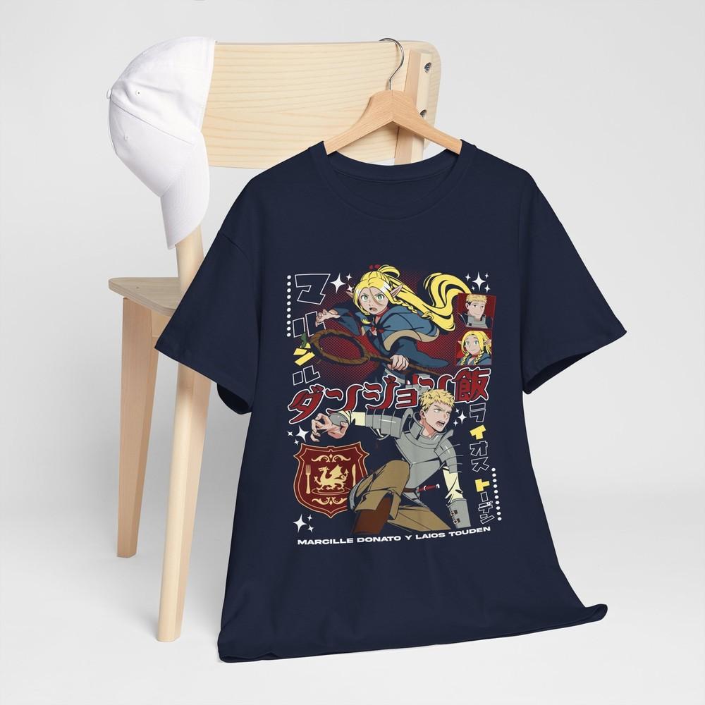 Marcille Concerned Delicious In Dungeon Tshirt Cartoon Anime Gift Clothes M