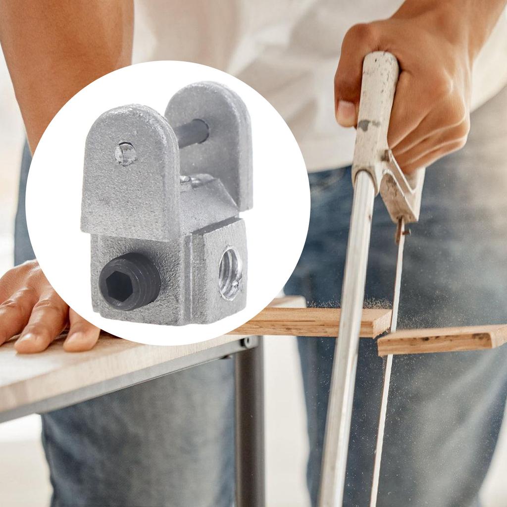 Pack of 2 Scroll Saw Blades Holders Conversion Kit Pinless Adapter Upper Lower Blade Holders for Secure Woodworking