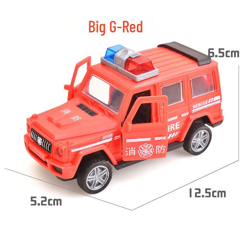 Kids' Inertial Excavator Toy Car: Off-Road Vehicle for Boys, Perfect for Small Gifts and Night Markets