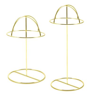 Porta cappelli da tavolo versatile, porta cappelli in metallo multiuso, organizer per organizzare e esporre copricapi