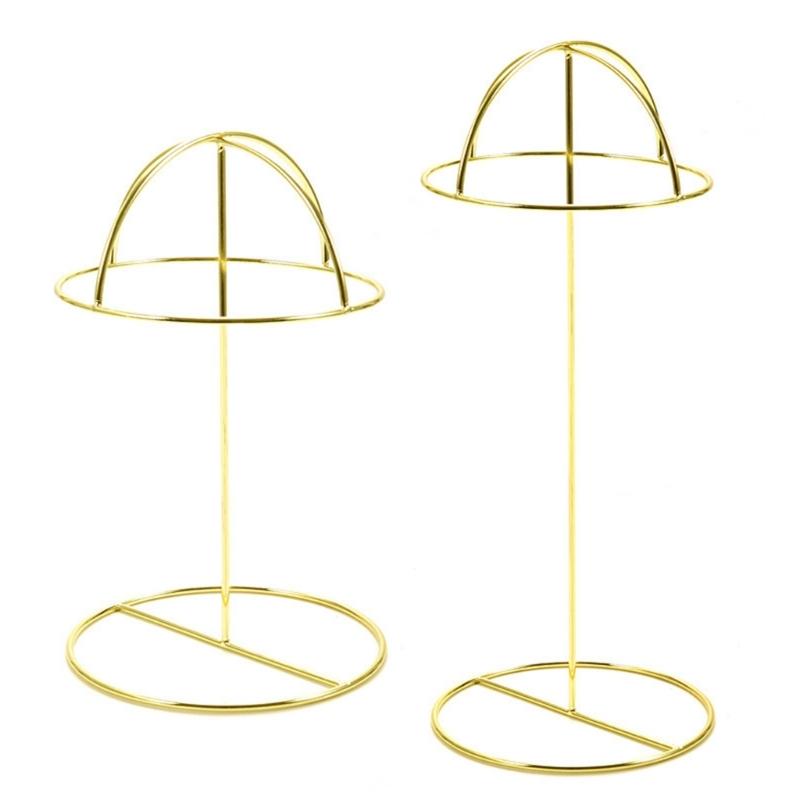 Porta cappelli da tavolo versatile, porta cappelli in metallo multiuso, organizer per organizzare e esporre copricapi