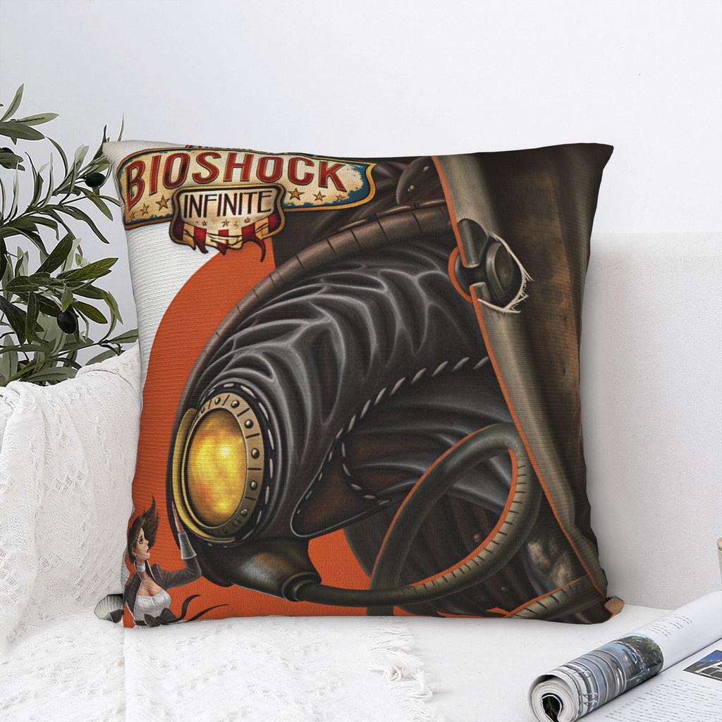 BioShock Remastered Pillow Case Design Pillow Cover Vintage Pillowcases For Living Room Chair