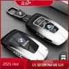 LYKFV1 Hot 2025 Car Remote Key Case Cover Protector Auto Smart Key Holder Shell Bag Fob For BMW F30 F20 F10 F18 F22 F01 X3 X4 F06 F02 M