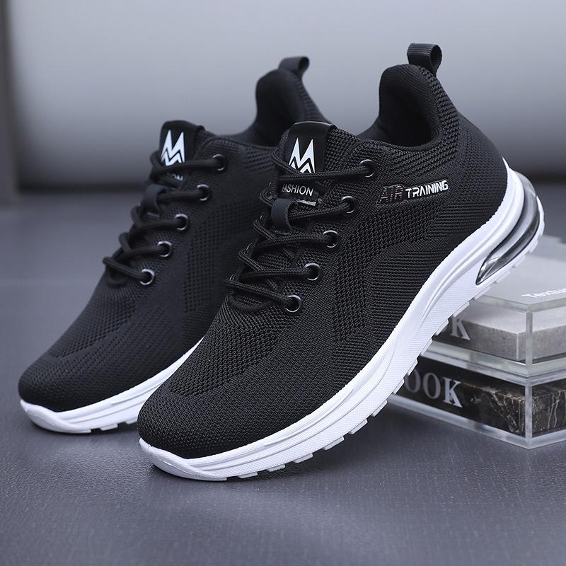 

Spring new women s sports shoes fly-woven comfortable breathable single shoes girls running shoes fashionable versatile soft-soled women s shoes 36 розовый