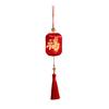 Chinese New Year Hanging Lanterns Small Lighted Red Lantern with Tassel for New Year Spring Festival Wedding Party Decor