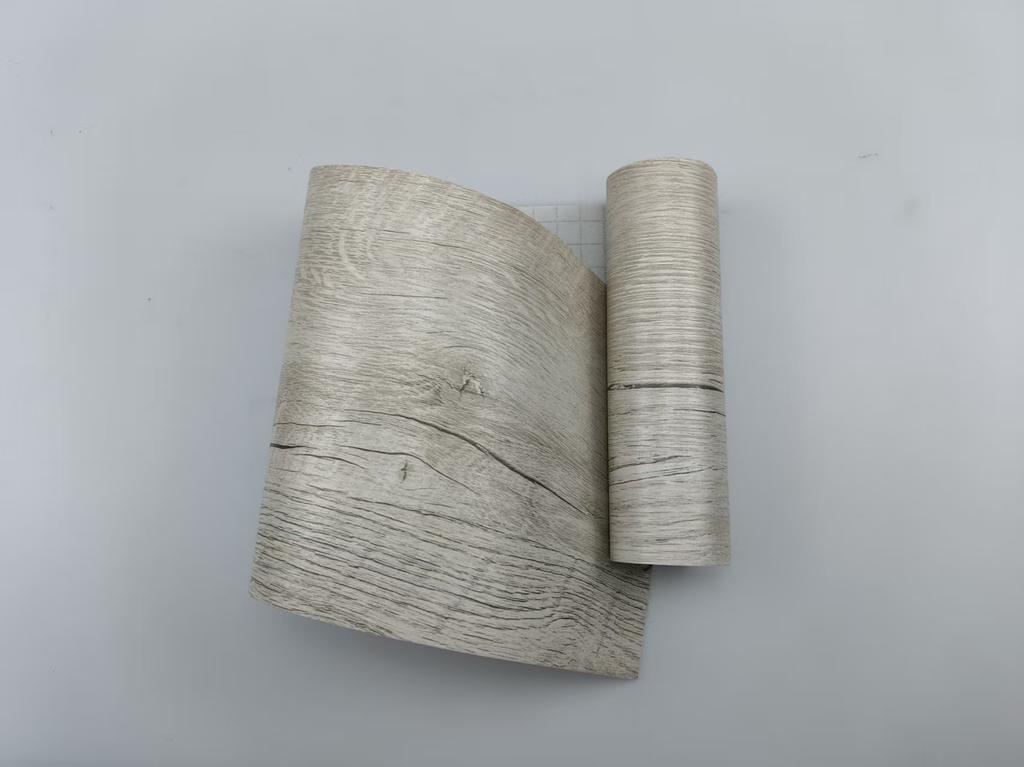 1pc Realistic Wood Grain Repair Adhensive Duct Tape Floor Furniture Renovation Skirting Line Sticker Home Decoration