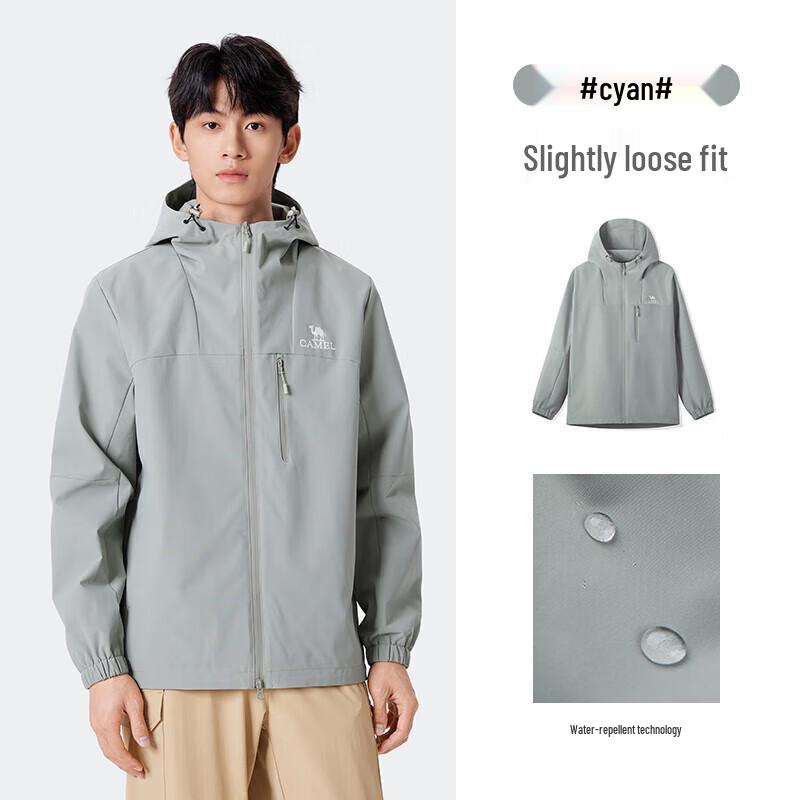 

CAMEL Unisex Outdoor Windproof Casual Jacket M14BA6V079 XL