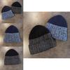 Knit Hat For Men With Acrylic Fabric Warmth For Autumn Winter Casual Style