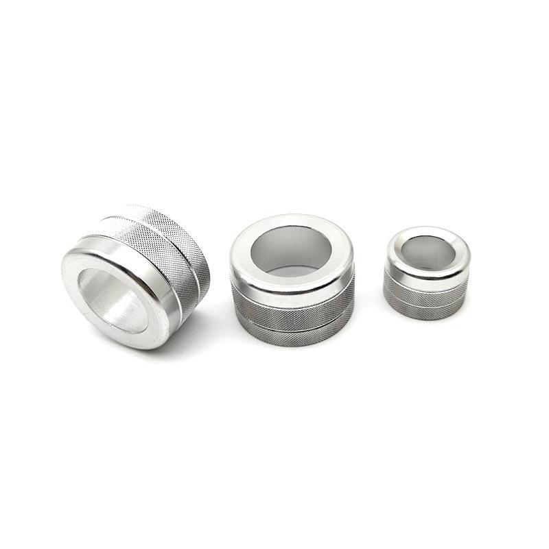 

Compatible Aluminum Knob Decorative Ring for 2014-2015 BMW X5/X6 Interior Air Conditioning Audio.