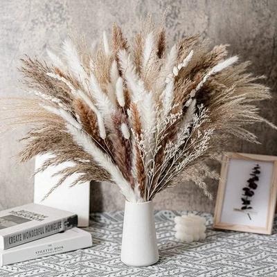 Artificial Reed Plant Bouquet Festival Home Decoration Party Office DIY Table Wedding Decor Accessories Arrange Flower