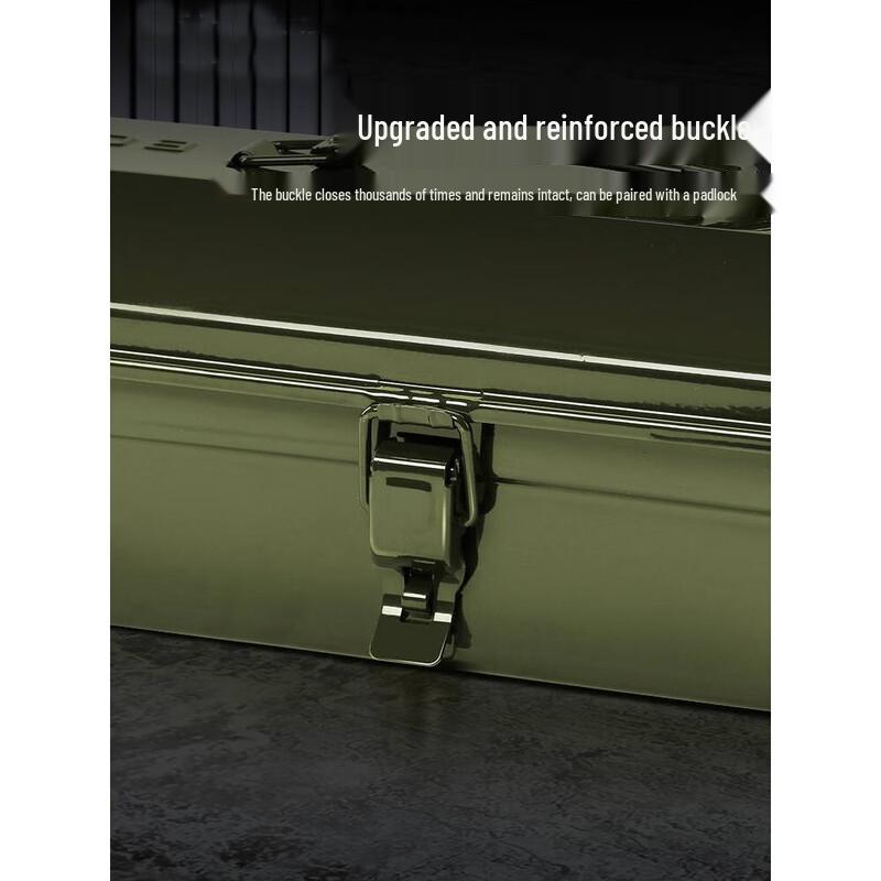 Robuste tragbare Metall-Werkzeugaufbewahrungsbox