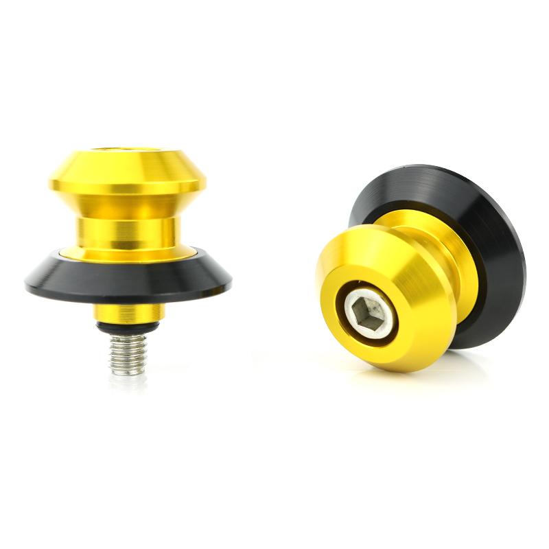 For Ducati MONSTER 821 937 950 950 Plus 899 PANIGALE 959 PANIGALE 6mm Motorcycle Swing Arm Spools Screws Swingarm Stand Bobb