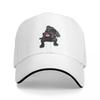 Zunge raus, weil Schwarzer Mops Kappe Lässige Baseballkappen Verstellbarer Hut Sommer Unisex Baseballkappen Anpassbar Mehrfarbig