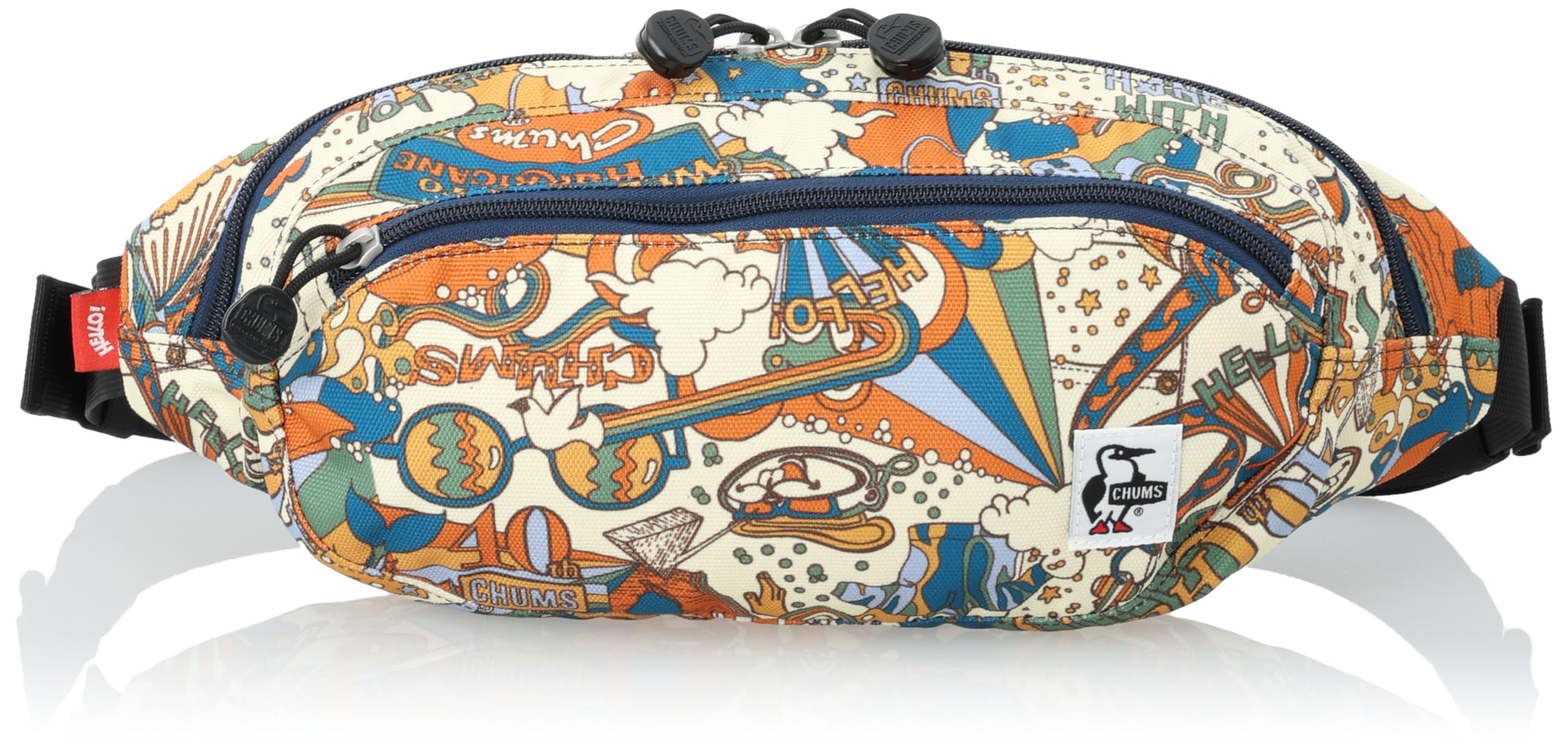 

Сумка Recycle Small Oval Waist Pack Добро пожаловать в [Chums] для мужчин