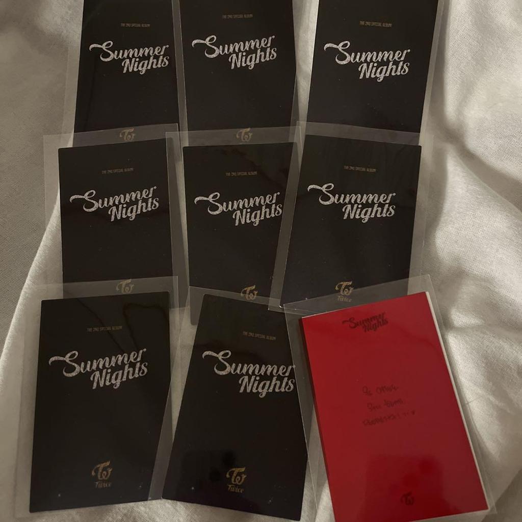 [USED] twice summer nights sana