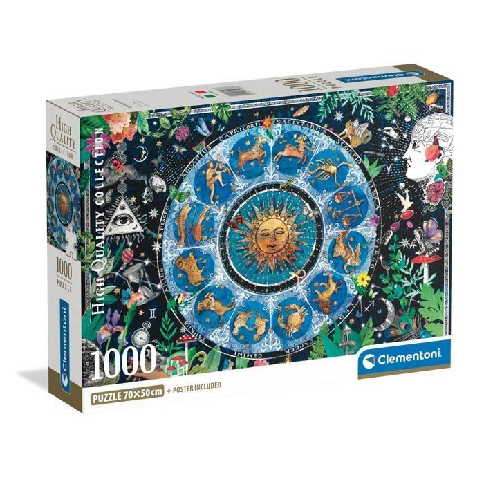 Puzzle - Clementoni - Astrological - 1000 Pieces - Poster Included - 70 X 50 Cm