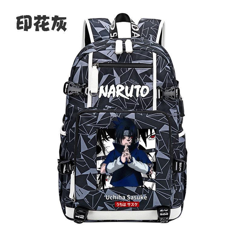 Naruto Anime Backpack Lightweight Ergonomic Lumbar Support Large Capacity for Students