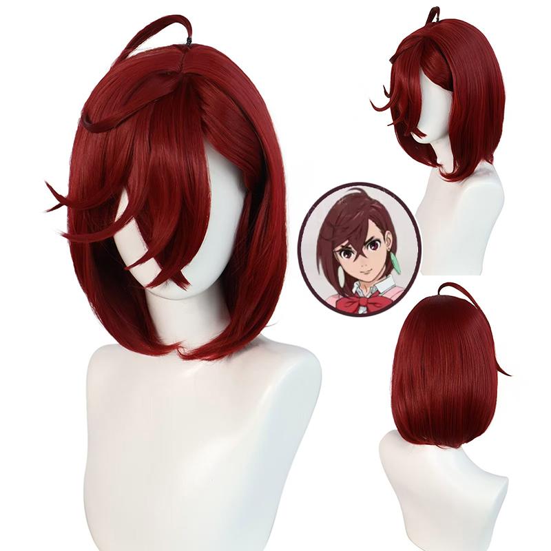 Anime Dandadan Aira Shiratori Cosplay Kostüm Momo Ayase JK Matrosenröcke Anzug Ken Takakura Jacken Hosen Perücke Schuluniform