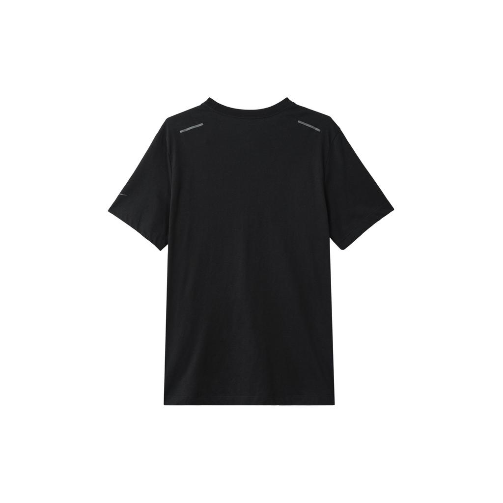 Nike Dri-Fit Knit Sports Casual T-Shirt Men Tops Black DJ7816-010