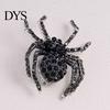 Vintage Women Rhinestone Inlaid Spider Brooch Pin Bag Badge Lapel Jewelry Gift