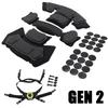 Tactical Wendy Helmet Adjustable Suspension System Fast MICH Helmet Protective Pads Gen4 Memory Spongy Foam Pad Helmet Accessory