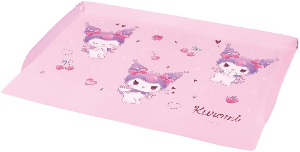 Skater Living Room Study Kuromi Love Love Sanrio Mat, Kyun, ZGM1-A