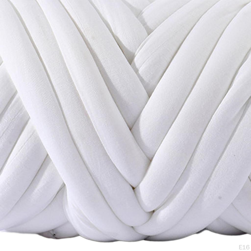 Chunky garn for DIY, voluminøse gensere, luer, macrame strikking