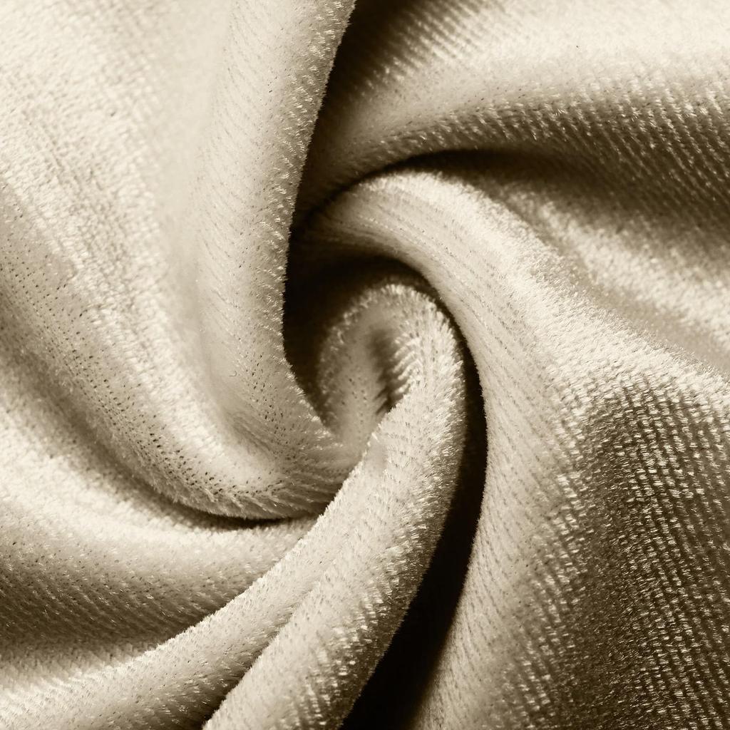 Módní dámský módní ležérní oblek ze zlatého sametu v jednobarevném provedení