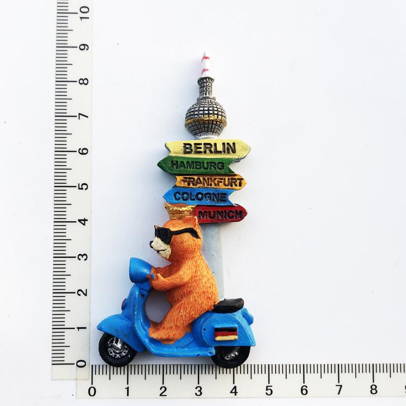 Deutschland-Kühlschrankmagnet-Aufkleber, Touristen-Souvenir, Kühlschrank-Aufkleber, Gedenk-Heimdekoration