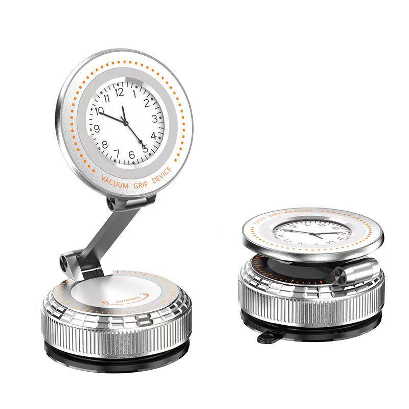 

Universal Folding Magnetic Car Phone Holder with Clock