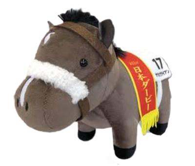 Thoroughbred Collection Plush 4 – Approx. 15 × 19cm (Narita Brian)