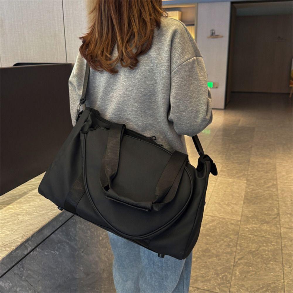 Large Capacity Tennis Shoulder Bag Adjustable Sports Fitness Bag Tennis Racket Bag Travel