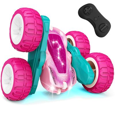 Tecnock Remote Control Car for Kids, USB-C Direct Rechargeable, Stunt Car, RC Toy Car, 4WD, 360° Rotation, Pick