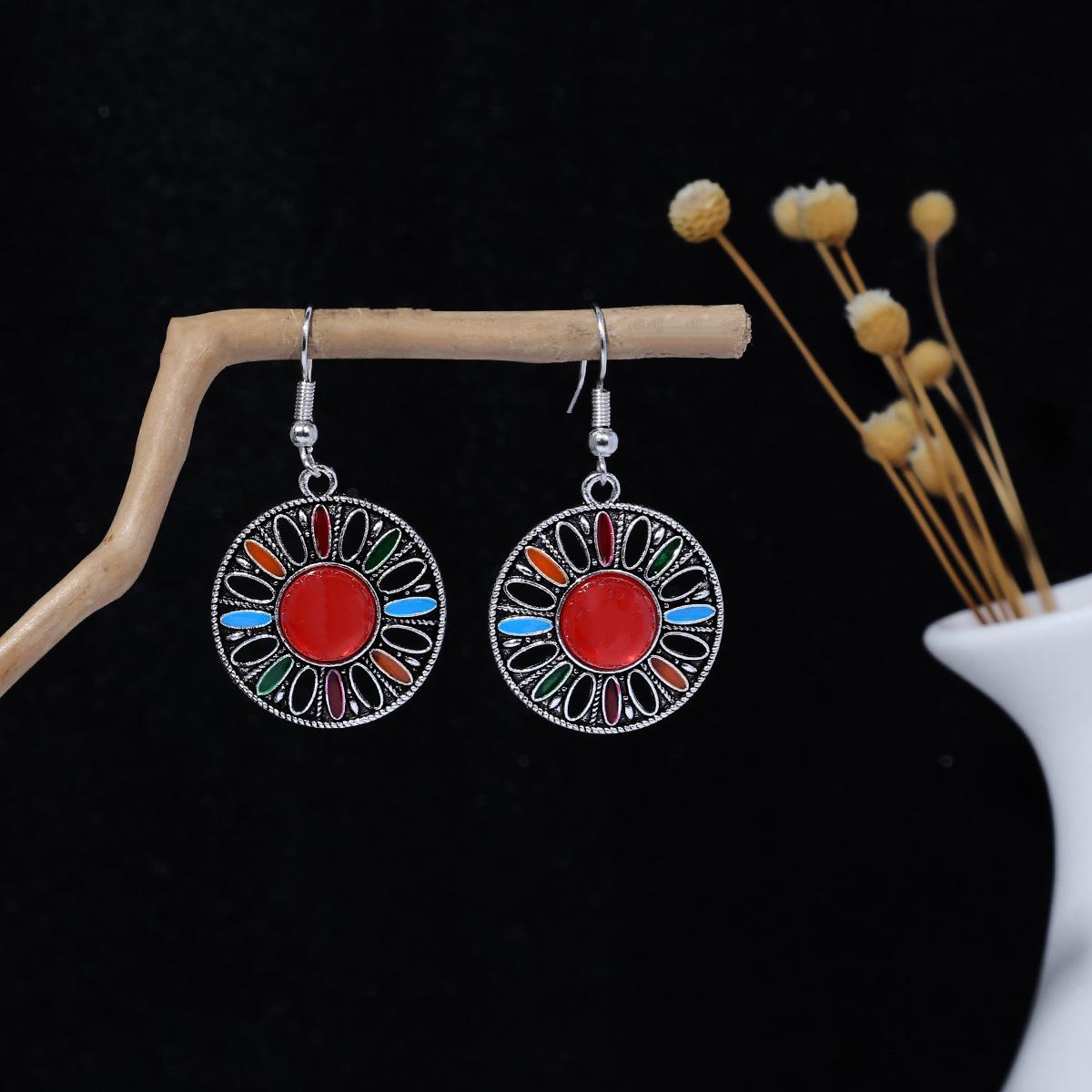 

Серьги-кисточки Bohemian Water Drop: Ретро этнический стиль с разноцветными рисовыми бусинами для женщин