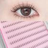 Natural Looking Ultra Soft Split Segments Glue Free Small 240 Clusters Lower Eyelash False Eyelashes Transparent For Be