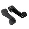 2Pcs Black ABS Car Manual Window Crank Handle Winder Lever for VW T4 Transporter Golf MK3 MK4 Beetle 1H0837581D