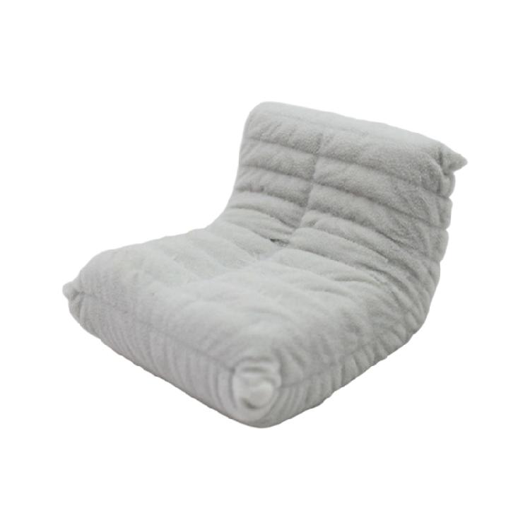 1/12 Миниатюрный диван Мебель для кукольных домиков с реалистичной детализацией Одноместный диван Для кукольных домиков Гостиная Сцена для демонстрации