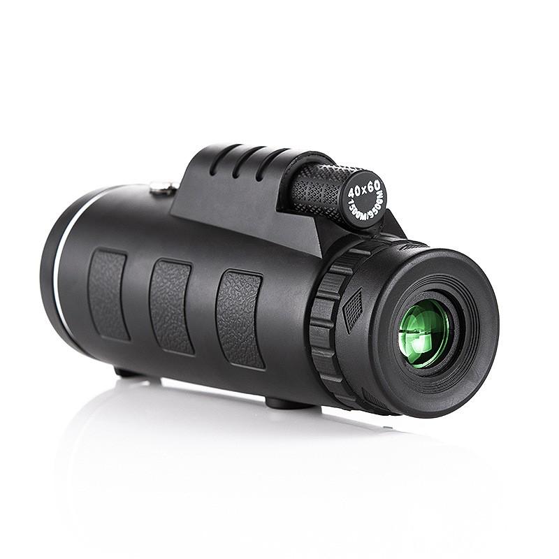 40x60 Monocular Telescope Adults High Magnification Outdoor Hiking Birdwatching Smartphone Adapter Compatible