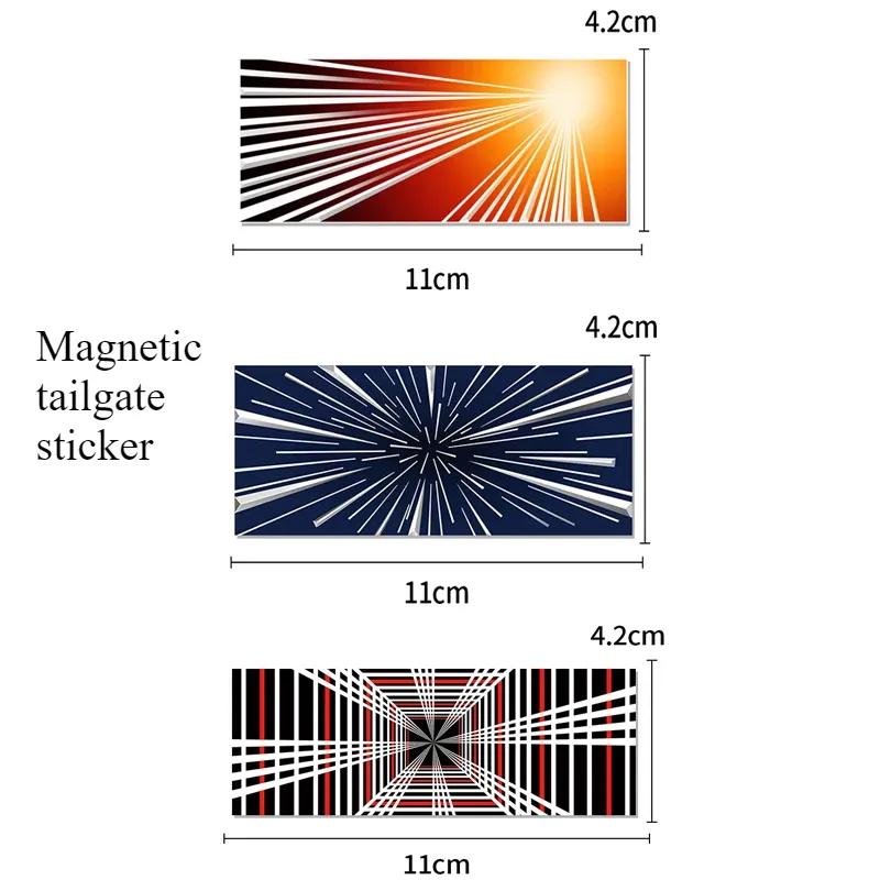 Car Styling PLAID Graphic Trunk Fender Body Badge Emblem Decals Decoration Sticker for Tesla Model 3 X Y S Car Accessories