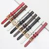 Mini Band 6mm 8mm 10mm 12mm Watchband Wristwatches Genuine Leather Watch Bracelet Womens Small Strap with Pin Buckle