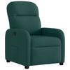 Relaxation Armchair Dark Green Fabric