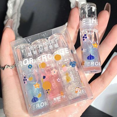 3g Lip Oil Shine Elegant Mini Fashion Water Mirror Glass Balm for Party