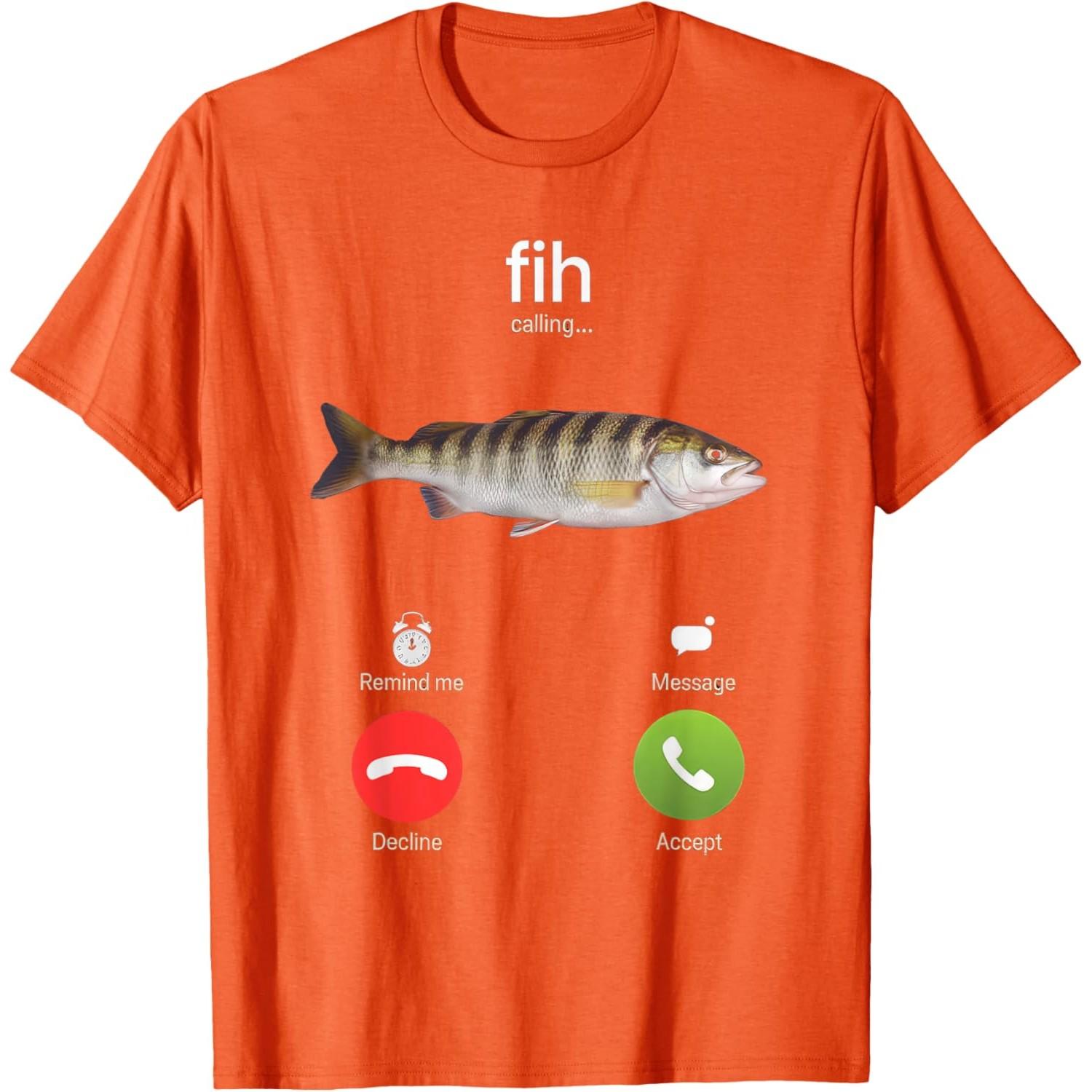 

Fih Tshirt Shoes Fish Funny Misspelled Fish Meme Fih Humor TShirt Funny Graphic TShirt Casual Crewneck Tee 4XL