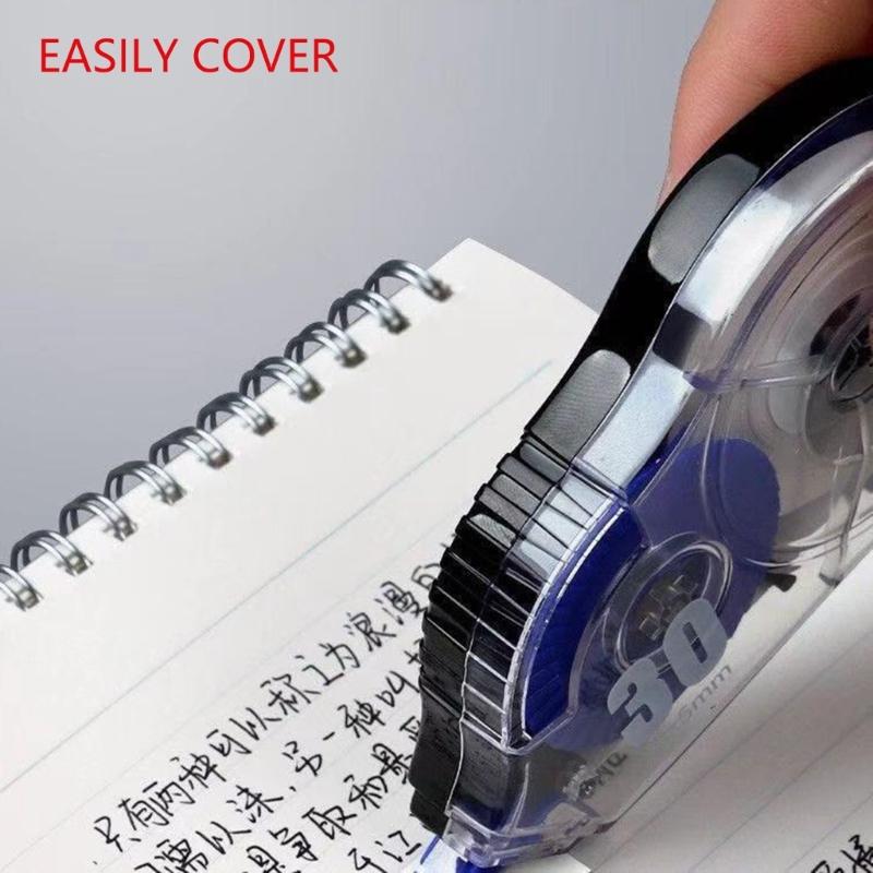 5 Pcs Large Capacity Correction Tape Correction Rollers Portable White Out Correction Tape School Office Supplies
