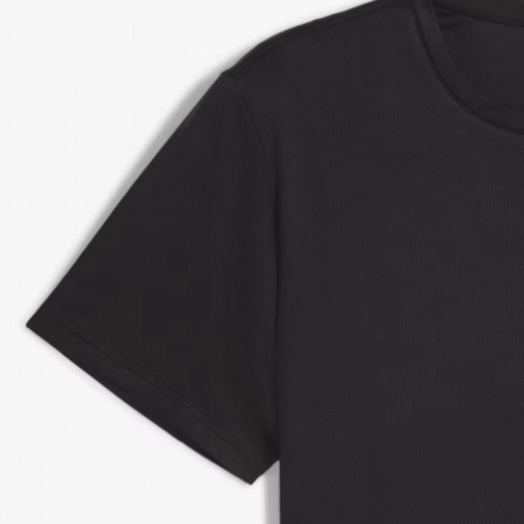 Puma Solid Color Pullover Short Sleeve T-Shirt Men tops 527155-01