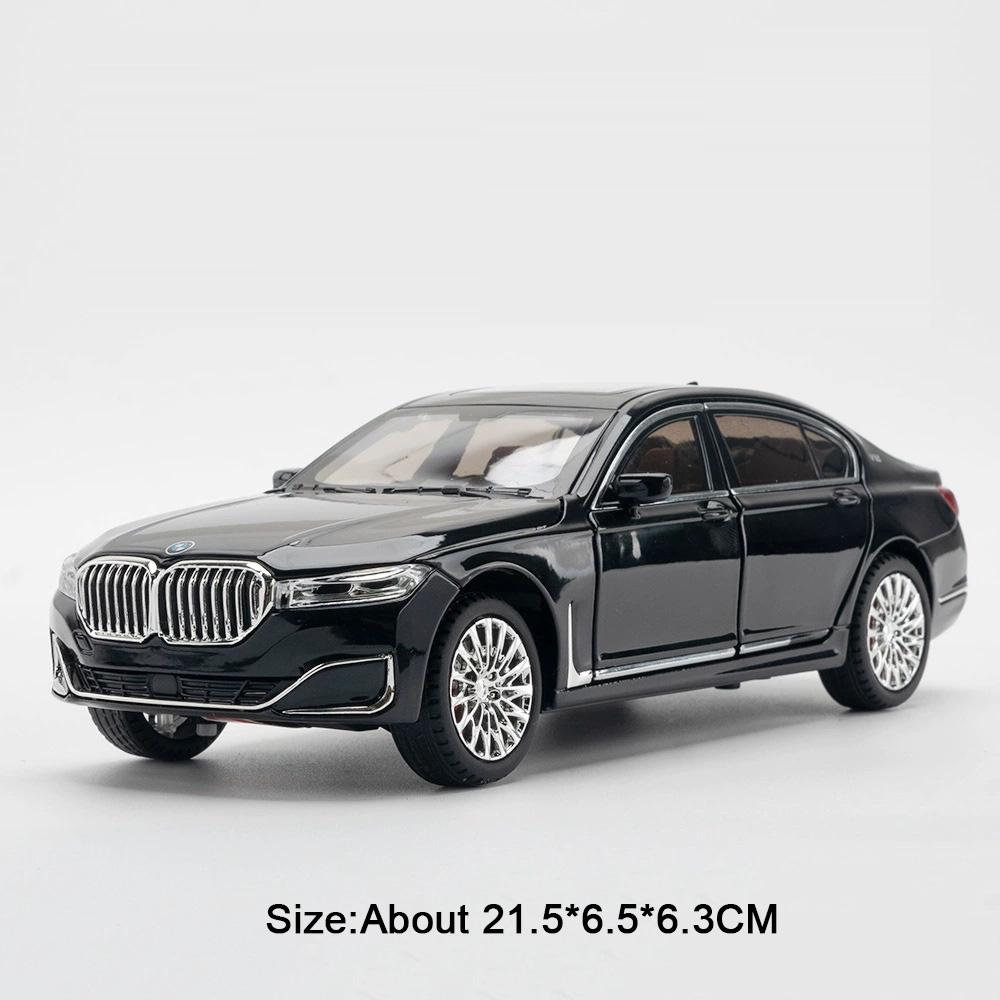 

1:24 X5 THE 7 Miniature Model Toy Diecast Alloy Car 6 Doors Opened Sound Light Pull Back Vehices Collection of Simulation Models